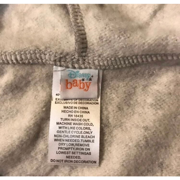 Baby Disney Mickey Mouse Zip Up Onsie Size 24 Months - Picture 6 of 8